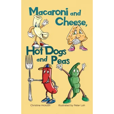 Macaroni and Cheese, Hot Dogs and Peas