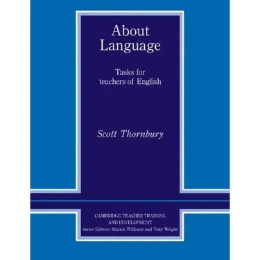 About Language: Tasks for Teachers of English