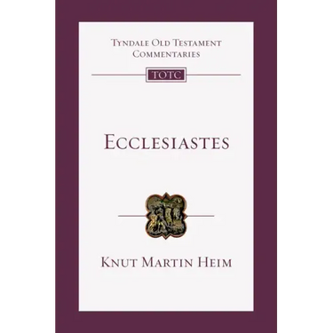 Ecclesiastes: An Introduction and Commentary