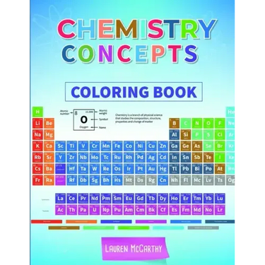 Chemistry Concepts Coloring Book