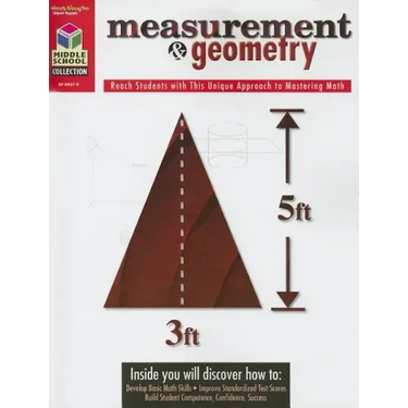 Middle School Collection: Math Reproducible Measurement & Geometry