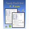 Frequently Misspelled Words (6th grade - 8th grade)