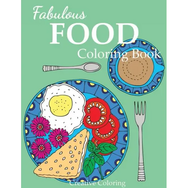 Fabulous Food Coloring Book
