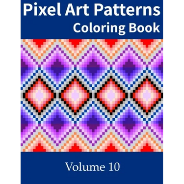 Pixel Art Patterns Coloring Book 10