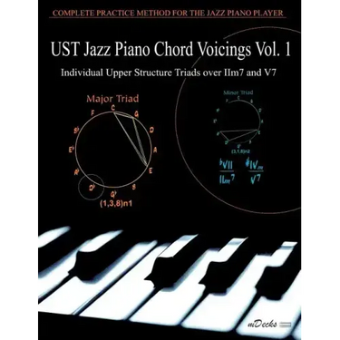 UST Jazz Piano Chord Voicings Vol. 1: Individual Upper Structures Triads over IIm7 and V7