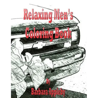 Relaxing Men's Coloring Book