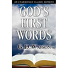 God's First Words