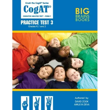 Crush the CogAT: Form 7 Practice Test 3 (Grades K, 1, and 2)