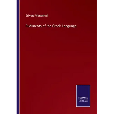 Rudiments of the Greek Language