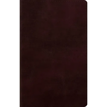ESV Giant Print Personal Size Bible, Red Letter (Trutone, Mahogany)