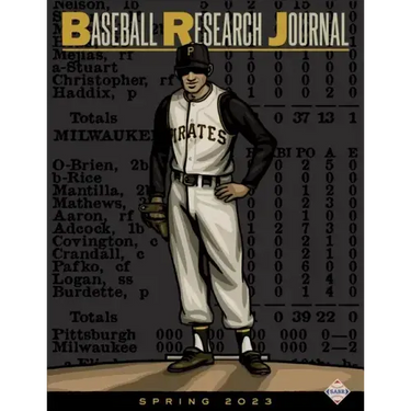 Baseball Research Journal (Brj), Volume 52 #1