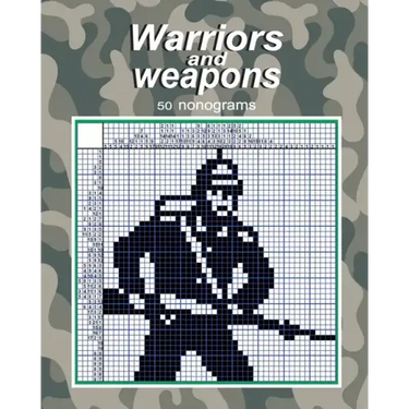 Warriors and weapons - 50 nonograms