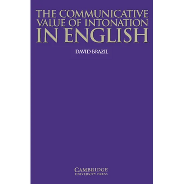 The Communicative Value of Intonation in English