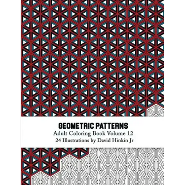 Geometric Patterns - Adult Coloring Book Vol. 12