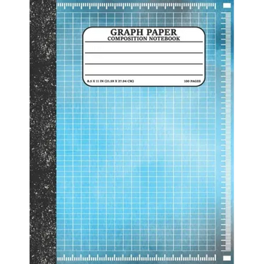 Graph Paper Composition Notebook: Math and Science Lover Graph Paper Cover (Quad Ruled 5 squares per inch, 100 pages) Birthday Gifts For Math Lover Te