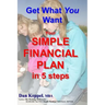 Get What You Want: Your SIMPLE FINANCIAL PLAN in 5 steps