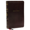 Nkjv, Personal Size Reference Bible, Sovereign Collection, Leathersoft, Brown, Red Letter, Thumb Indexed, Comfort Print: Holy Bible, New King James Ve