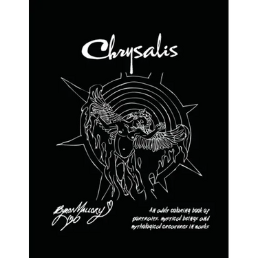 Chrysalis: An adult coloring book of portraits, mystical beings and mythological creatures in masks