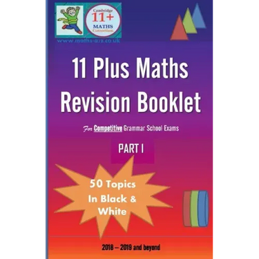 11+ Plus Maths Revision (Card) Booklet: For Competitive Grammar School Exams
