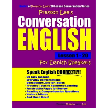 Preston Lee's Conversation English For Danish Speakers Lesson 1 - 20