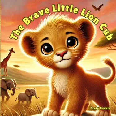 The Brave Little Lion Cub: A Bedtime Story About Courage and Confidence for Kids Ages 3-7: A Heartwarming Story About Courage for Kids Ages 3-7