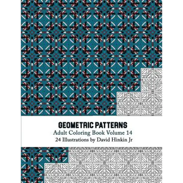 Geometric Patterns - Adult Coloring Book Vol. 14