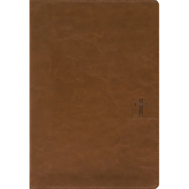 Nasb, Thinline Bible, Giant Print, Leathersoft, Brown, Red Letter, 1995 Text, Comfort Print