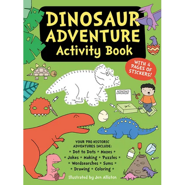 Dinosaur Adventure Activity Book