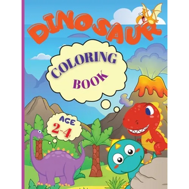 Dinosaur Coloring Book: My Busy Book Good Dinosaur is an Amazing Dinosaur Coloring Book for Kids ages 2-4, Boys, Girls, Preschool & Kindergarten (Dino