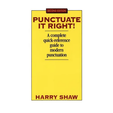 Punctuate It Right