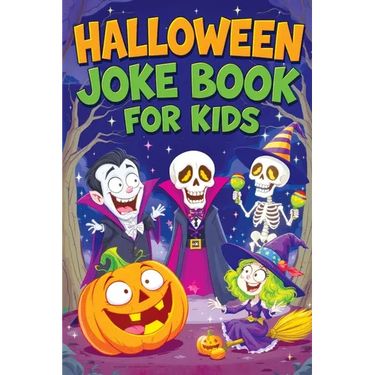 Halloween Joke Book for Kids: Spooky Riddles, Silly Laughs & Funny Humor for Children Ages 6-12 - Trick-or-Treat Fun, Family Comedy and Giggles