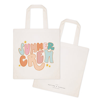 Summer Crew Cotton Canvas Tote Bag by The Cotton & Canvas Co.