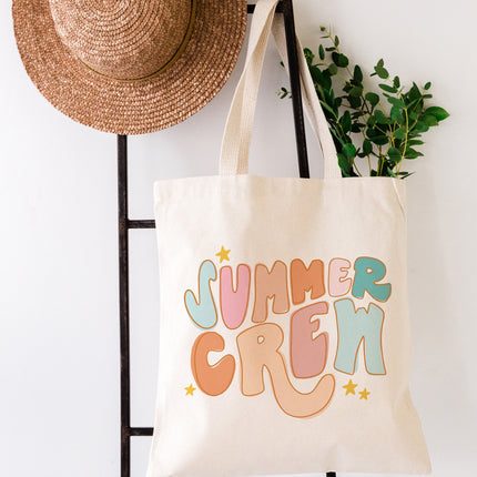 Summer Crew Cotton Canvas Tote Bag by The Cotton & Canvas Co.