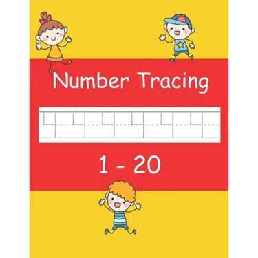 Number Tracing 1 - 20: Trace numbers book for preschoolers and kids ages 3-5