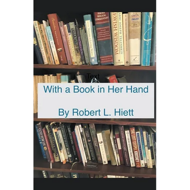 With a Book in Her Hand