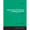 Harmonies Poetiques Et Religieuses III S.173 - For Solo Piano (1853)
