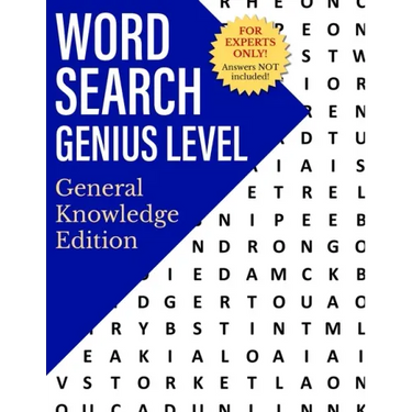 Word Search Genius Level: General Knowledge Edition