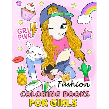 Fashion Coloring Books for Girls