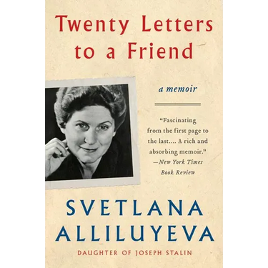 Twenty Letters to a Friend: A Memoir