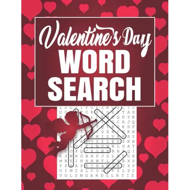 Valentine's Day Word Search: Word Search Puzzles for Everyone - Large Print Word Search Puzzles - Holiday Fun for Everyone themed word search puzzl