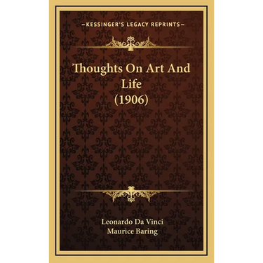 Thoughts On Art And Life (1906)