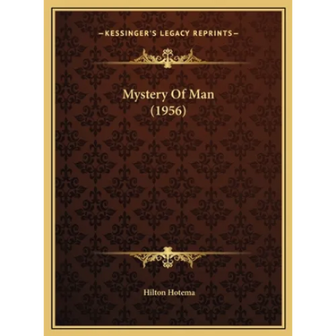 Mystery Of Man (1956)