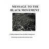 Message to the Black Movement