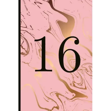 16: A Beautiful 16th Birthday Gift and Keepsake to Write Down Special Moments