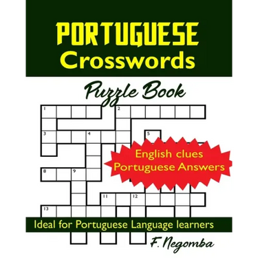 PORTUGUESE Crosswords Puzzle Book