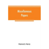 Miscellaneous papers