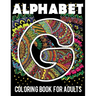 Coloring book: Alphabet coloring book for adults