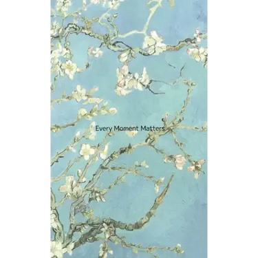 Vincent Van Gogh Paintings Hard Cover Monthly Planner: Van Gogh Theme Fillable Blank Templates Undated Calendar for Office, School or Home, Sun-Sat, P