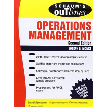 Schaum's Outline of Operations Management