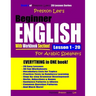 Preston Lee's Beginner English With Workbook Section Lesson 1 - 20 For Arabic Speakers